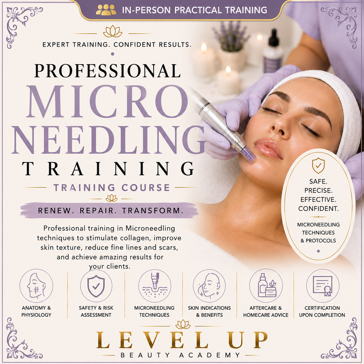 Ultimate Microneedling Training Course - In-Person