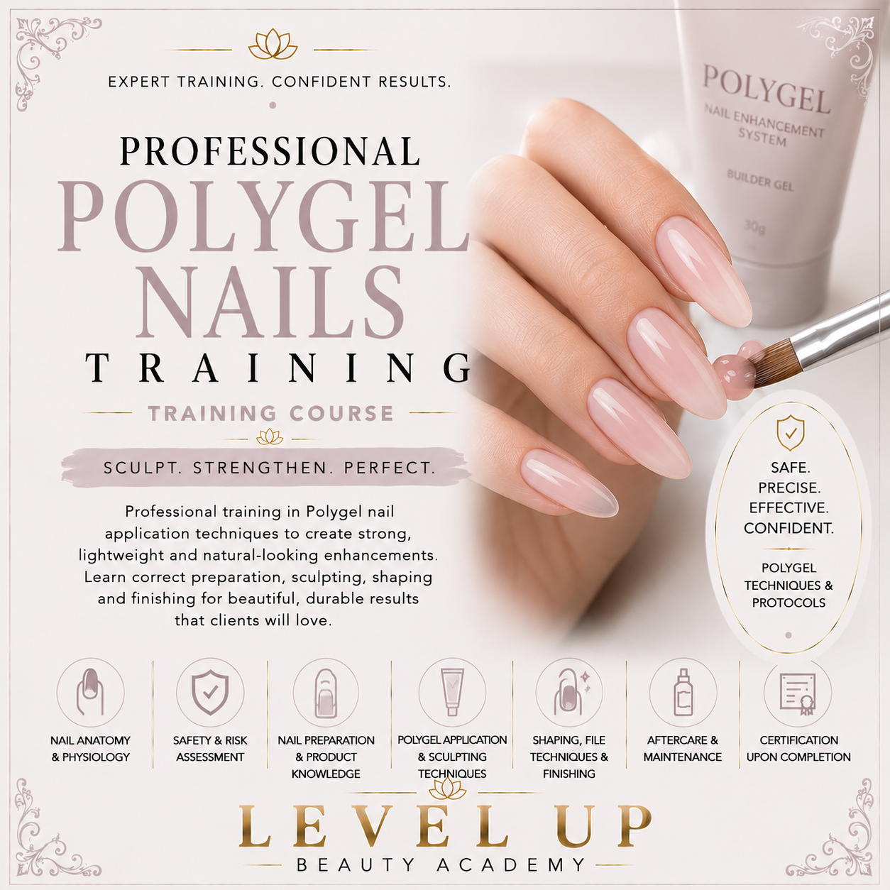 Online - Polygel Nails Training Course