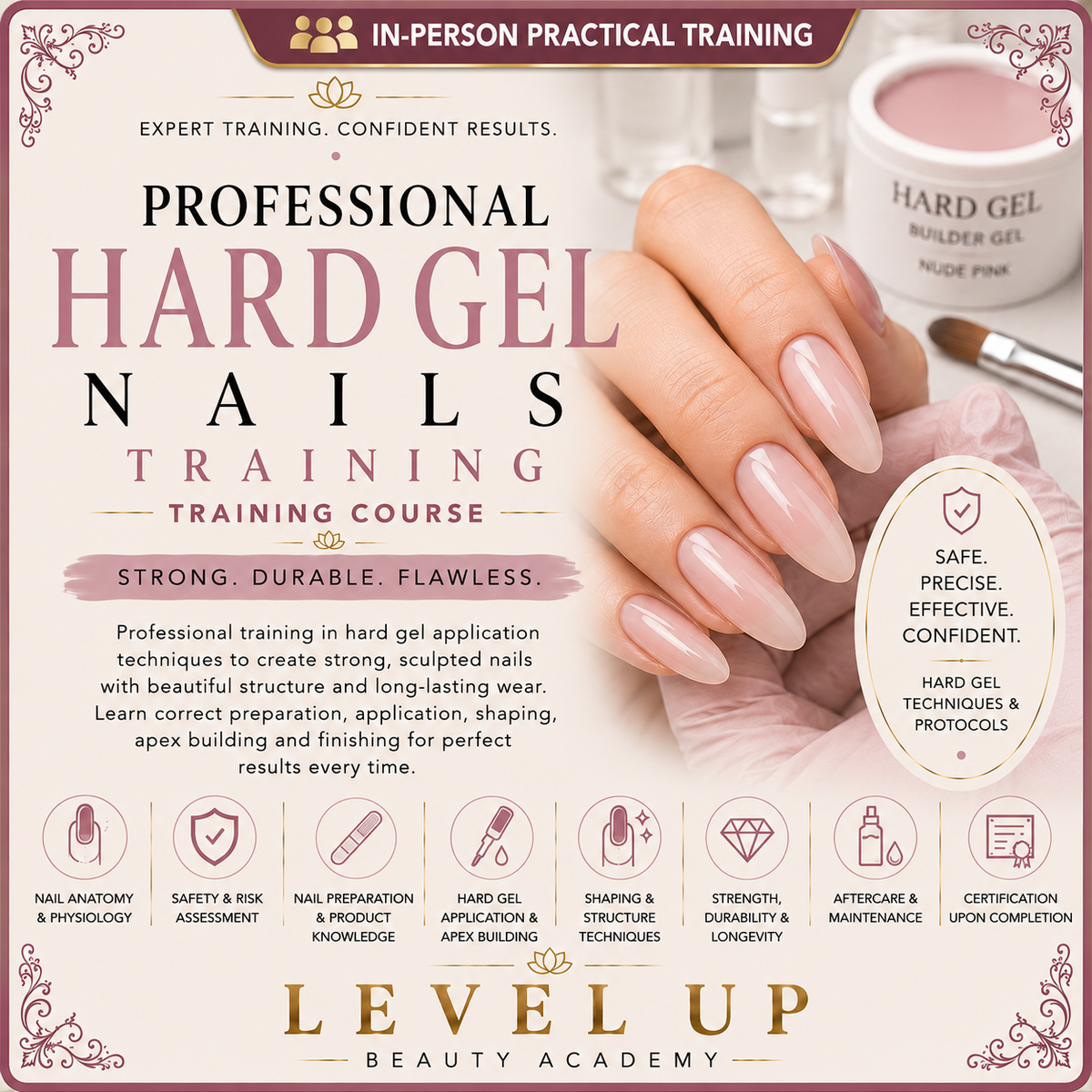 Hard Gel Nail Training Course - In Person