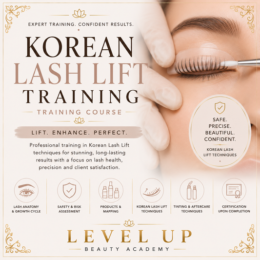 Online - Korean Lash Lift and Tint Training course