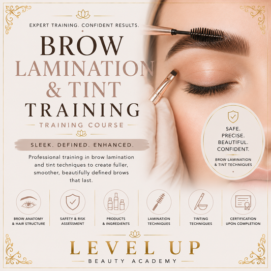 Online Brow Lamination and Tint Training Course