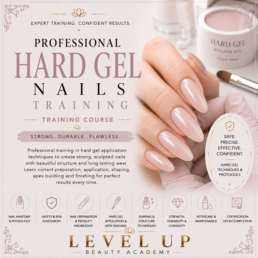 Online - Hard Gel Nails Training Course - Instant Download!