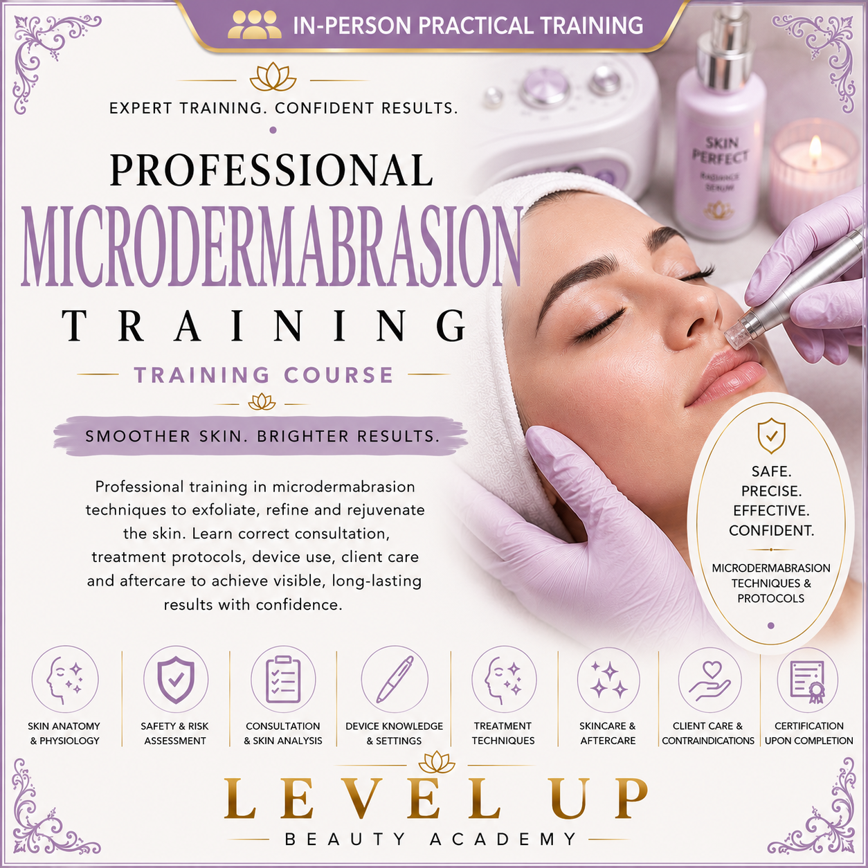 Microdermabrasion training Course - In Person