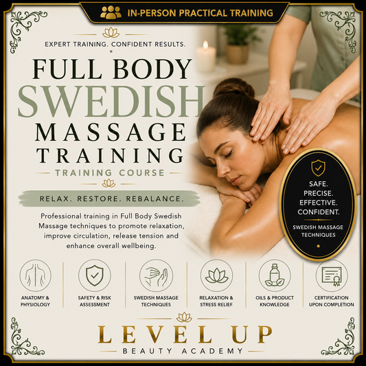 Swedish Massage (Full Body)Training Course - In Person