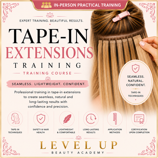 Tape Hair Extensions Training Course - In Person