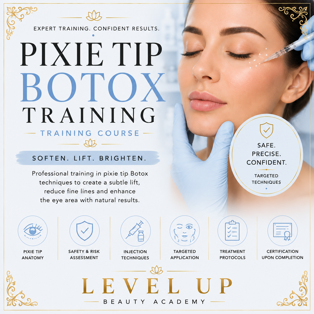 Online - Pixie Tip Lift - Botox - Training Course