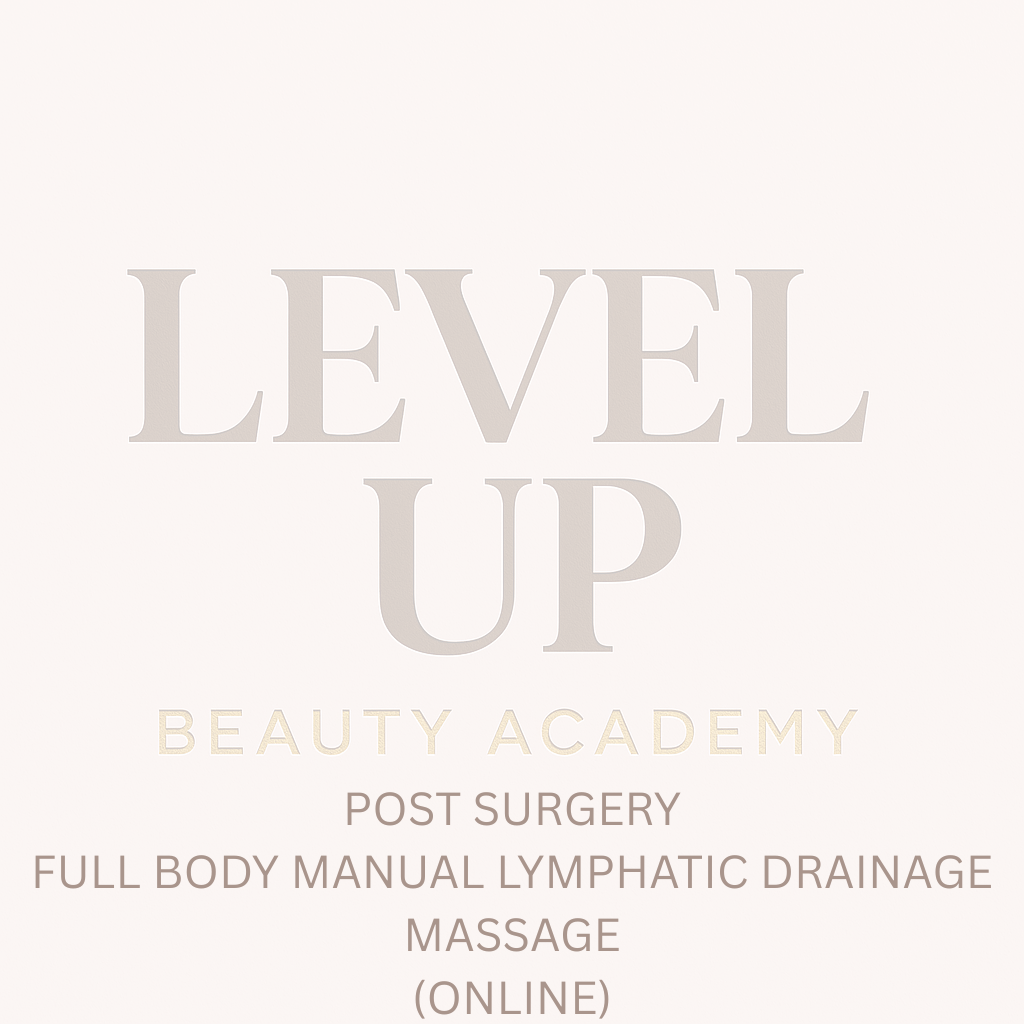 Online - Post Surgery Full Body Manual Lymphatic Drainage Massage Training course - Instant Download!